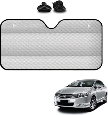 COSMOGEAR Windshield, Dashboard, Rear Window Sun Shade For Honda City(Silver)