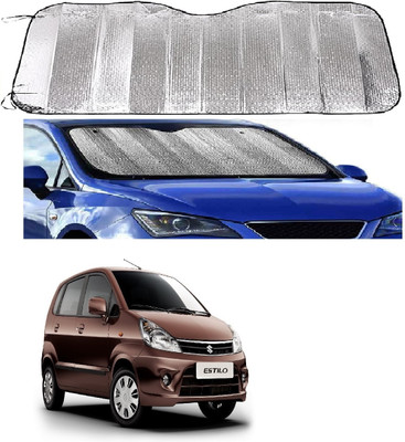 ROSHNEER ENTERPRISES Windshield Sun Shade For Maruti Suzuki Zen Estilo(Silver)