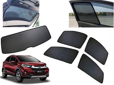 AUTO PEARL Side Window, Rear Window Sun Shade For Honda WRV(Black)