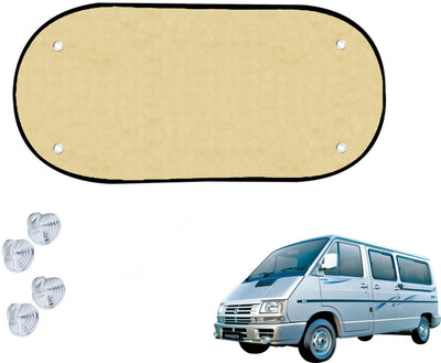 Automotive Prist Side Window Sun Shade For Tata Winger(Beige)