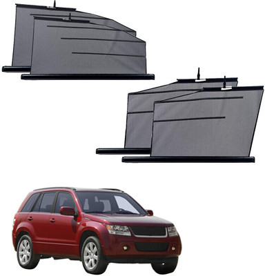 SS FOR YOUR SMART NEEDS Side Window Sun Shade For Maruti Suzuki Grand Vitara(Black)