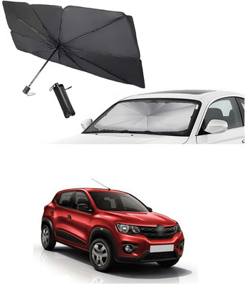 GONAMA Windshield Sun Shade For Renault Kwid(Silver)
