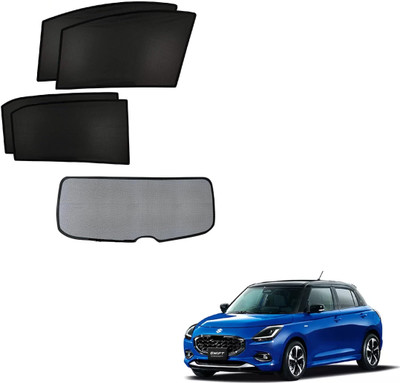 KOZDIKO Side Window Sun Shade For Maruti Suzuki(Black)