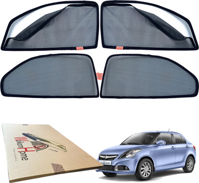WolkomHome Side Window Sun Shade For Maruti Suzuki Swift Dzire(Black)