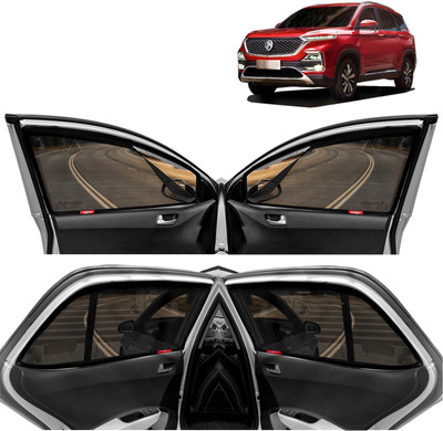 Kingsway Side Window, Rear Window Sun Shade For MG Hector(Black)