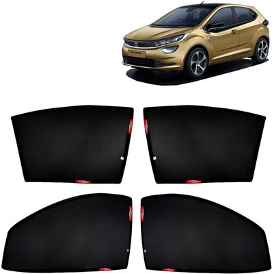 Kingsway Side Window, Rear Window Sun Shade For Tata Altroz(Black)