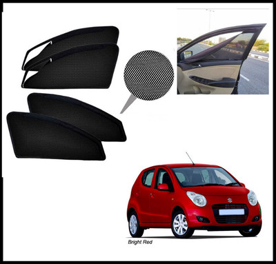 RAKRISH Rear Window, Side Window Sun Shade For Maruti Suzuki A-Star(Black)