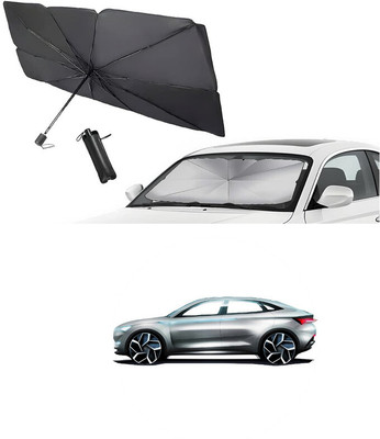 GONAMA Sun Roof Sun Shade For Skoda Universal For Car(Silver)