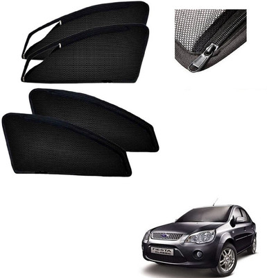 RAKRISH Side Window, Rear Window Sun Shade For Ford Fiesta(Black)