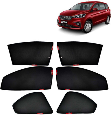 Kingsway Side Window, Rear Window Sun Shade For Maruti Suzuki Ertiga(Black)