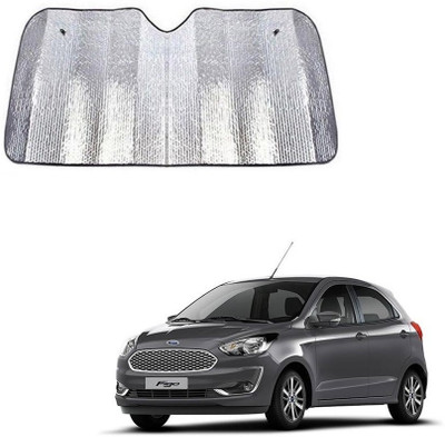 SPREADX Windshield Sun Shade For Ford Figo(Silver)