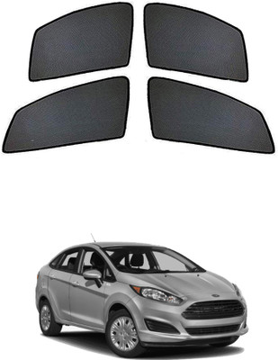 PEEPS STORE Side Window Sun Shade For Ford Fiesta(Black)