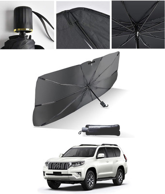 AYW Windshield Sun Shade For Mitsubishi Lancer(Black, Silver)
