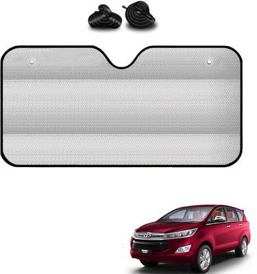 COSMOGEAR Windshield, Dashboard, Rear Window Sun Shade For Toyota Innova Crysta(Silver)