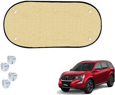Automotive Prist Side Window Sun Shade For Mahindra XUV 500(Beige)