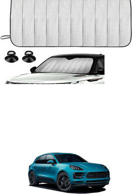 GONAMA Rear Window Sun Shade For Porsche Universal For Car(Silver)