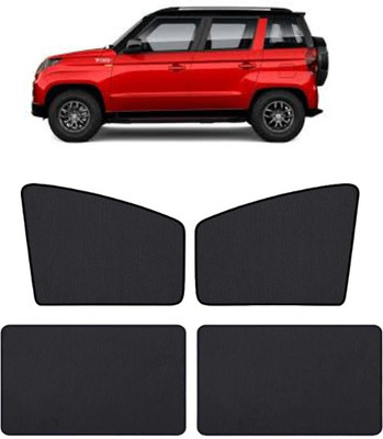 RAKRISH Rear Window, Side Window Sun Shade For Mahindra TUV 300(Black)