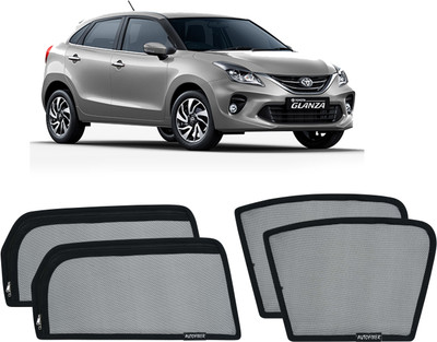 AUTOFIXER Side Window Sun Shade For Maruti Suzuki Baleno(Black)