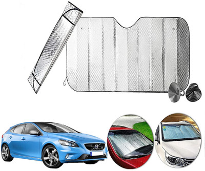 AUTO PEARL Dashboard, Windshield Sun Shade For Volvo V40(Silver)