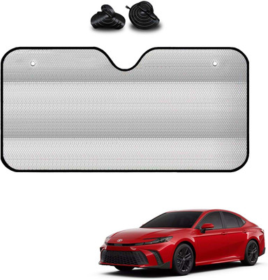 COSMOGEAR Windshield, Dashboard, Rear Window Sun Shade For Toyota Camry(Silver)