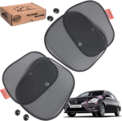 WolkomHome Side Window Sun Shade For Tata(Black)