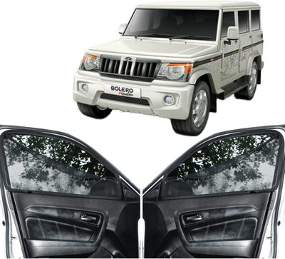 GATIMAN Rear Window, Side Window Sun Shade For Mahindra Bolero(Black)