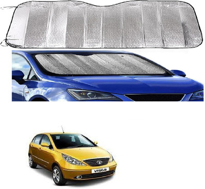 ROSHNEER ENTERPRISES Windshield Sun Shade For Tata Indica Vista(Silver)