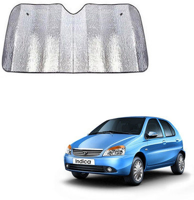 SPREADX Windshield Sun Shade For Tata Indica(Silver)