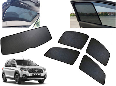 AUTO PEARL Side Window, Rear Window Sun Shade For Maruti Suzuki XL6(Black)