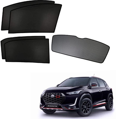 KOZDIKO Side Window, Rear Window Sun Shade For Nissan Magnite(Black)