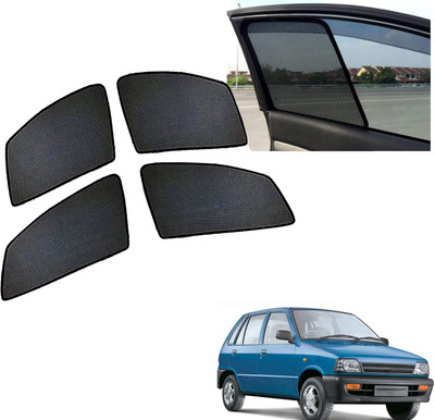 PEEPS STORE Side Window Sun Shade For Maruti Suzuki 800(Black)