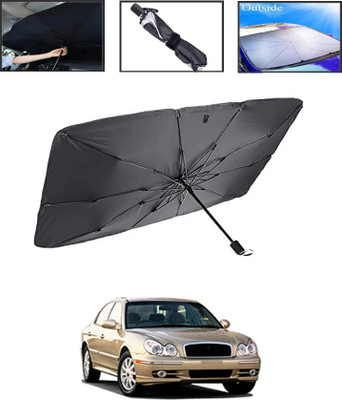 MSNP Windshield Sun Shade For Hyundai Sonata(Black)