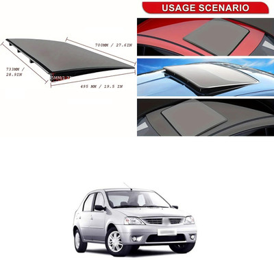 XZRTZ Sun Roof Sun Shade For Isuzu MU-7(Black)