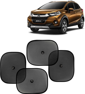 Kingsway Side Window, Rear Window, Windshield Sun Shade For Honda WRV(Black)