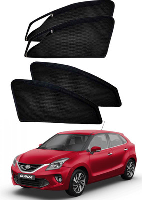 PEEPS STORE Side Window Sun Shade For Toyota Glanza(Black)