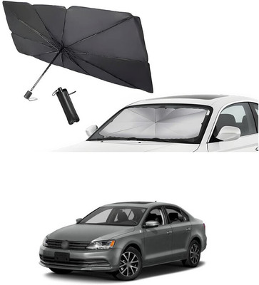 GONAMA Windshield Sun Shade For Volkswagen Jetta(Silver)