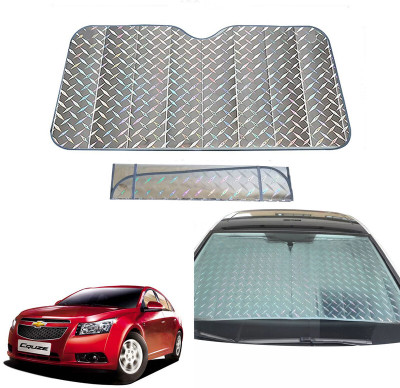 AUTO PEARL Dashboard, Windshield Sun Shade For Chevrolet Cruze(Grey)