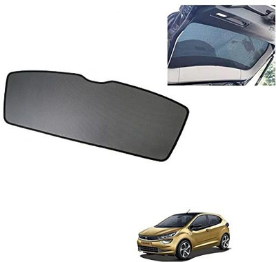 RAKRISH COLLECTION Rear Window Sun Shade For Tata(Black)
