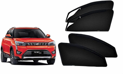 GRABIKA Side Window Sun Shade For Mahindra XUV 300, XUV 400(Black)
