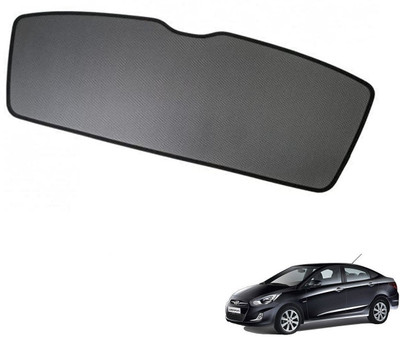KOZDIKO Rear Window Sun Shade For Hyundai Verna Fluidic(Black)