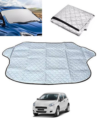monolive Windshield Sun Shade For Fiat Punto(Silver)