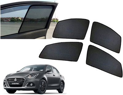 AUTO PEARL Side Window Sun Shade For Maruti Suzuki Swift Dzire(Black)