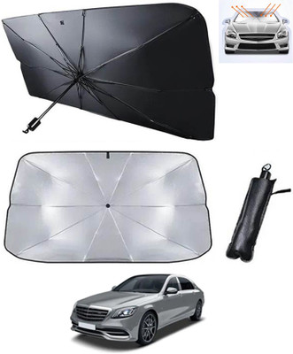 RKPSP Windshield Sun Shade For Volvo S80(Silver, Black)