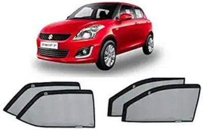 AUTOFIXER Side Window Sun Shade For Maruti Suzuki Swift(Black)