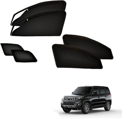 HARKRISH Side Window Sun Shade For Mahindra Bolero Neo(Black)
