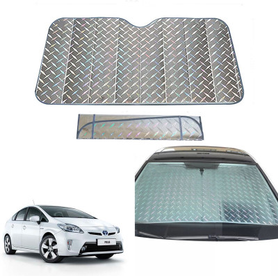 AUTO PEARL Dashboard, Windshield Sun Shade For Renault Prius(Grey)