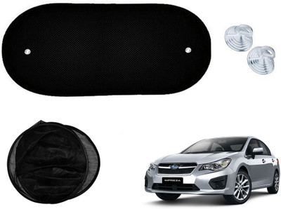 Automotive Prist Rear Window Sun Shade For Subaru Impreza(Black)