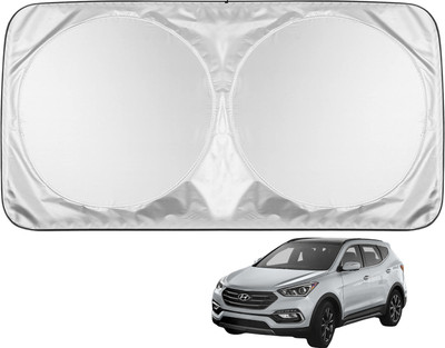 MOCKHE Windshield Sun Shade For Hyundai SantaFe(Silver)