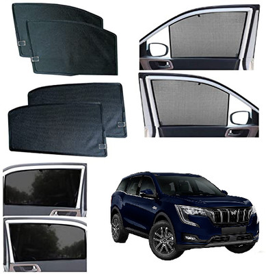 INSURE AUTOMOTIVE Side Window Sun Shade For Mahindra XUV 700(Black)