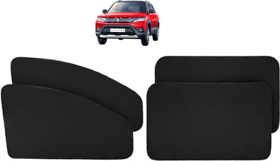 Caronix Side Window Sun Shade For Maruti Suzuki Brezza(Black)